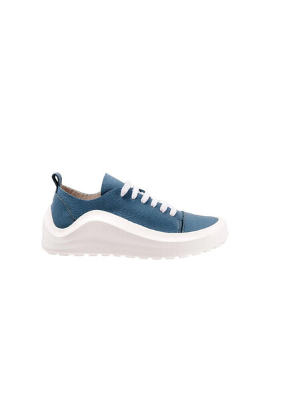 Rumour Womens Leather Lifestyle Casual Sneakers BLUE SIZE 37 EURO NIB